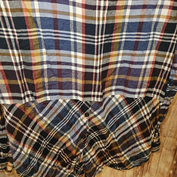 Lucky Brand Multicolor Plaid Women's Shirt - Picture 7 of 7